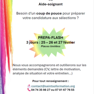 Coup de pouce pour votre candidature aux sélections AS et AP